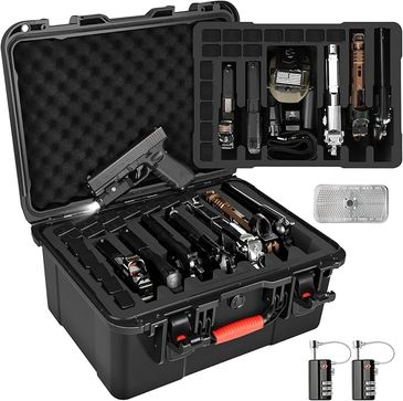 Pistol gun case TSA approved