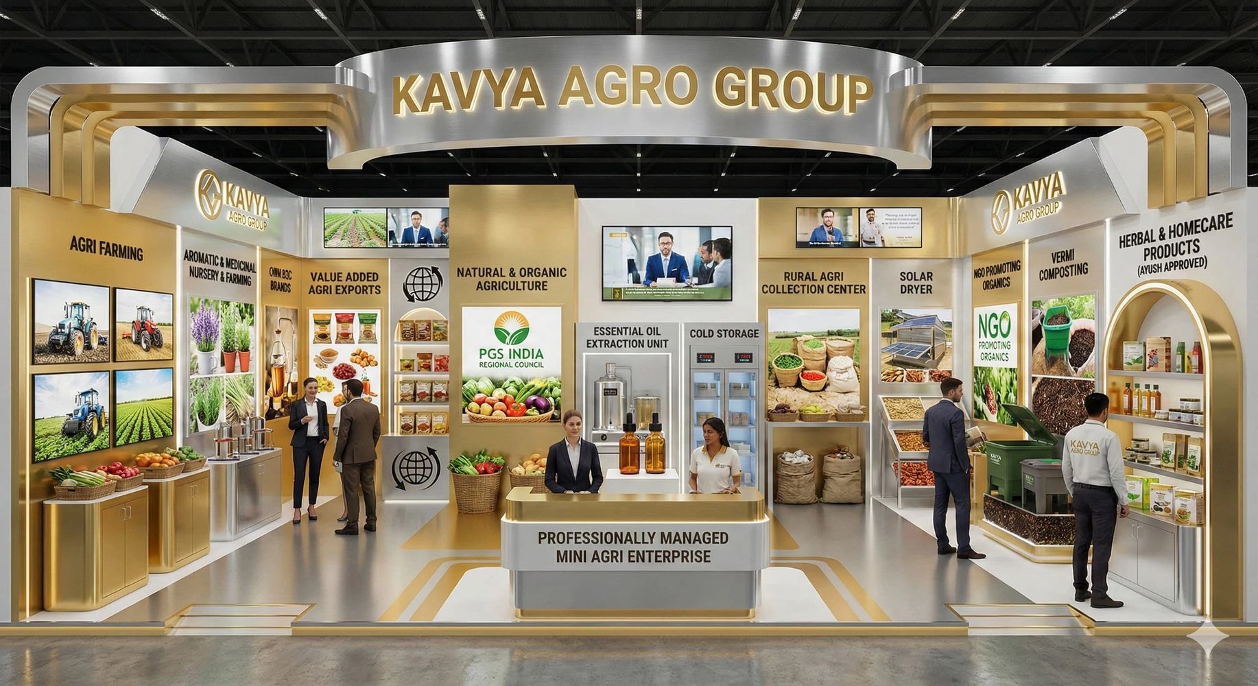 "We operate across multiple agri-verticals.to Delivery exceptional value to our customers"