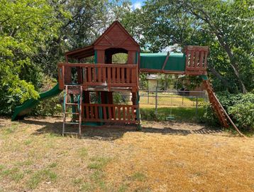 Playground Demolition in Everman, Tx