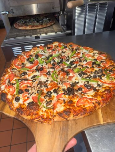 Our Large Veggie Lover pizza