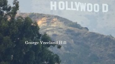 The Hollywood Sign in Hollywood, California.