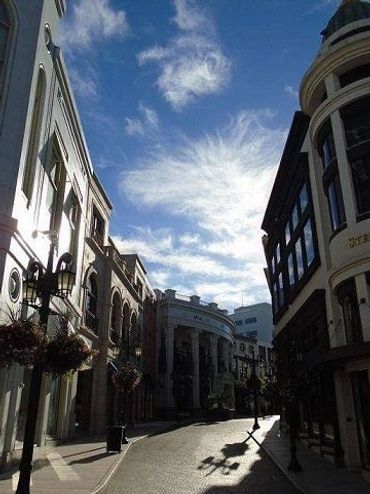 Two Rodeo Drive in Beverly Hills, California.