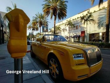 Rodeo Drive in Beverly Hills, California.
