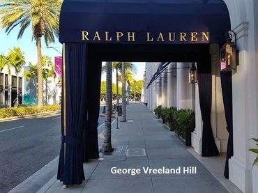 Rodeo Drive in Beverly Hills, California.