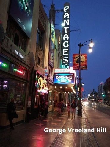 Hollywood Boulevard in Hollywood, California.