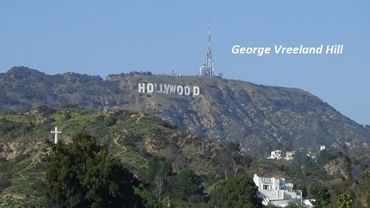 The Hollywood Sign in Hollywood, California.