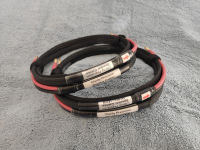 Clarity Precision Speaker Cables - Designed and made cables for audiophile with high expectations