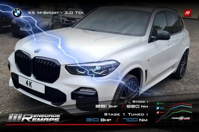 BMW X5 M-Sport 3.0 TDI with 310 BHP and 700 NM.