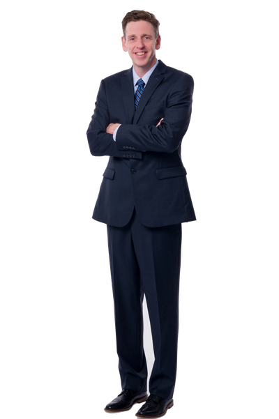 Bob Roark standing with arms crossed