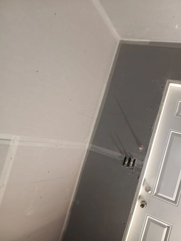 drywall hung and repaired