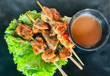 Padang Chicken Skewer
