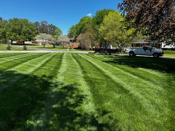 MOWING, EDGING & BLOWING.