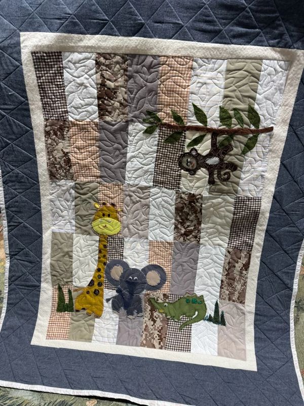 Inspired by my trip to South Africa. Can be hung on the wall.