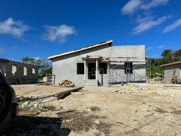 Residential home framing and structural steel work by Wel Dun Construction.