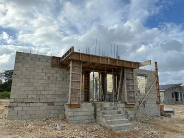 New Construction Home Structure