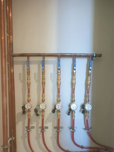 Water Manifold for Individual Water Services on Multi Storey Building