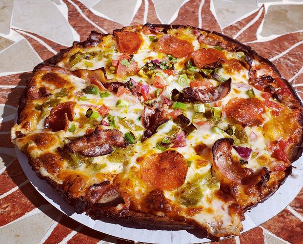 Cactus Jacks Gluten-free Zia Pizza. We make real food. Nothing artificial goes in our foods