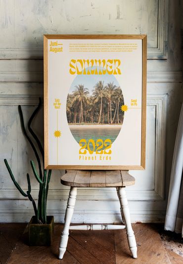 Professionelles Plakat Poster Design Grafikdesigner Christin Ladwig MOANA CREATIONS Design Studio