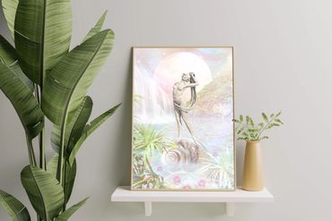 Professionelles Plakat Poster Design Grafikdesigner Christin Ladwig MOANA CREATIONS Design Studio