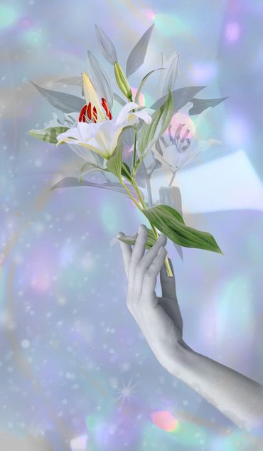 Lilien Lenormand Design von Christin Ladwig