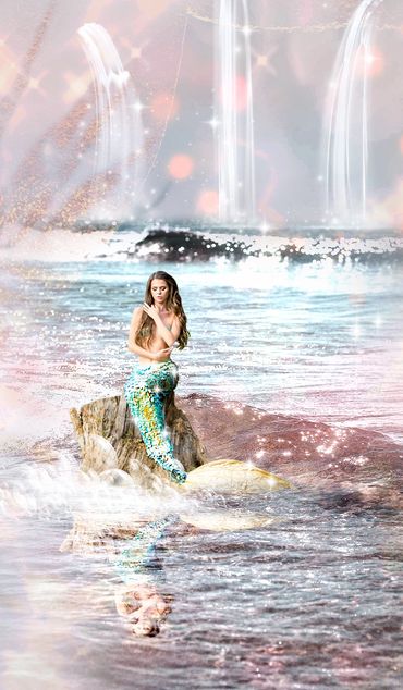 Meerjungfrau Lenormand Design von Christin Ladwig