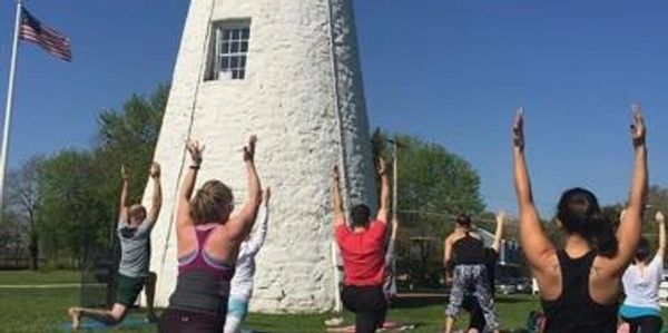 All levels yoga at the Lighthouse