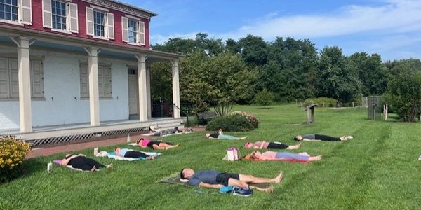 Yoga at the Lockhouse in Havre de Grace, MD