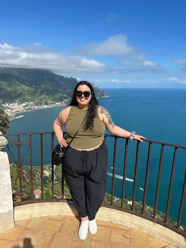 Sarah DiPiazza, Travel Advisor & Concierge in Ravello's Villa Cimbrone on the Amalfi Coast of Italy.