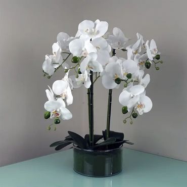 Faux Orchids