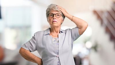 Elderly woman not Sales by Sue or Estate Sales by Tami Rae