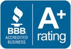 A+ rating from the Better Business Bureau