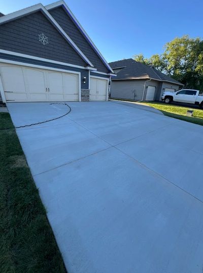 New Concrete Driveway