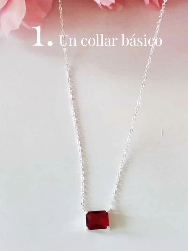 Collar solitario zirconia, un elegante detalle para el día a día