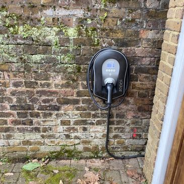 Ev charger install