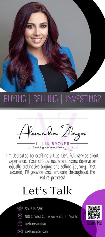 A full time real estate broker and learning more about Alexandria Zilinger