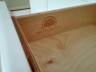 Custom Cabinet with Dovetail Drawers