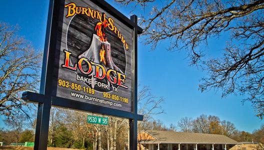 Burnin Stump Lodge, Lake Fork TX