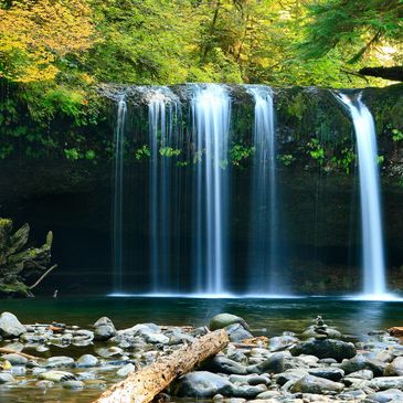 Waterfall, beauty, serenity, nature, powerful, grateful, contemplative, journey, exploration, wonder