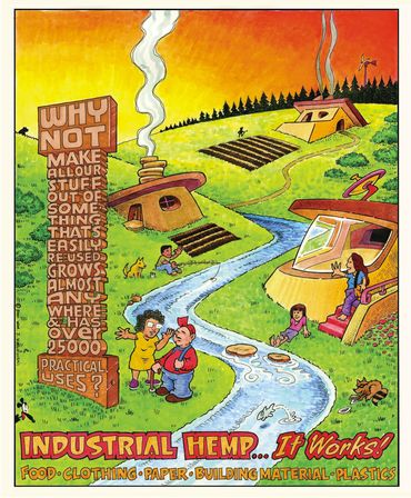 Industrial Hemp - It Works! Over 28,00 uses for hemp  products---food, clothing, paper, biodegradabl