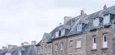 Mortain town centre in Manche, France, for English TV installation by Smart Home France