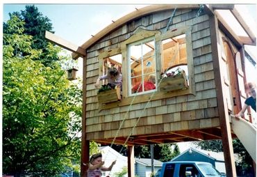 Harmony Outdoor Structures playhouse. c.2000