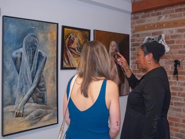art, janes studios, exhibit, community, paint