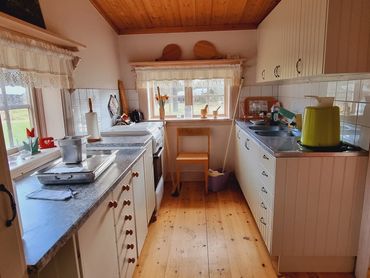 Köket med möjlighet att laga mat