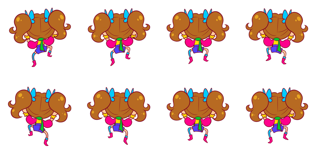 Climbing sprites