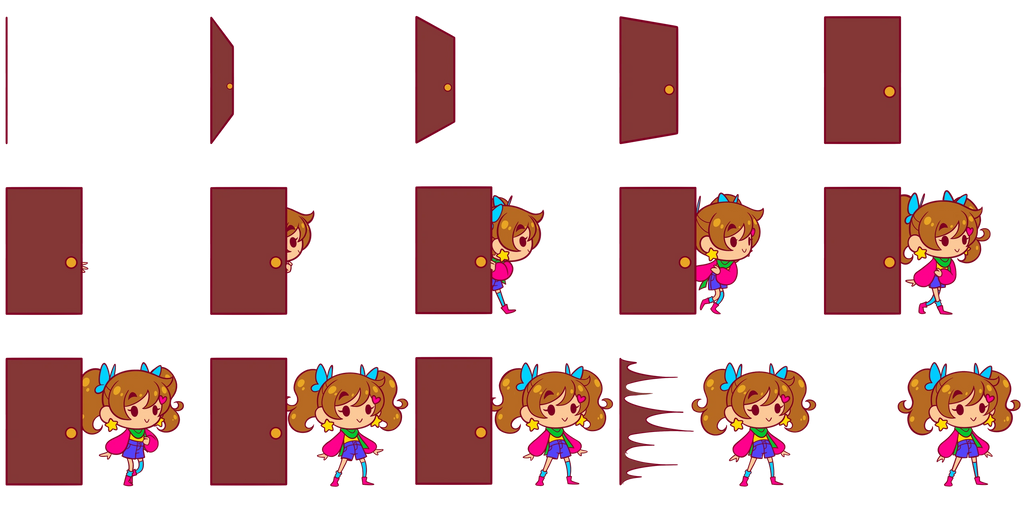Intro sprites