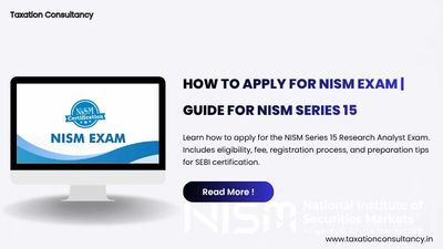 How to Apply for NISM Exam
