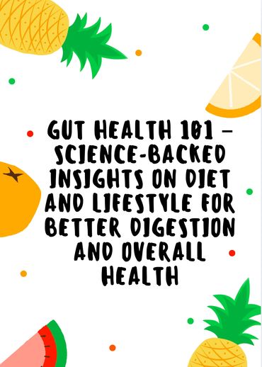 Happy gut happy life.