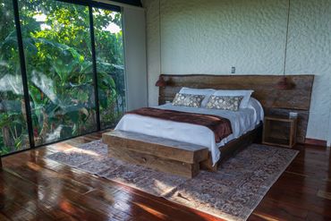 Dormitorio sutie en hotel campestre en el quindio