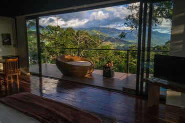 vista desde suite en hotel en circasia