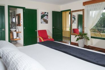 Vista desde suite para pareja en hotel campestre el eden country